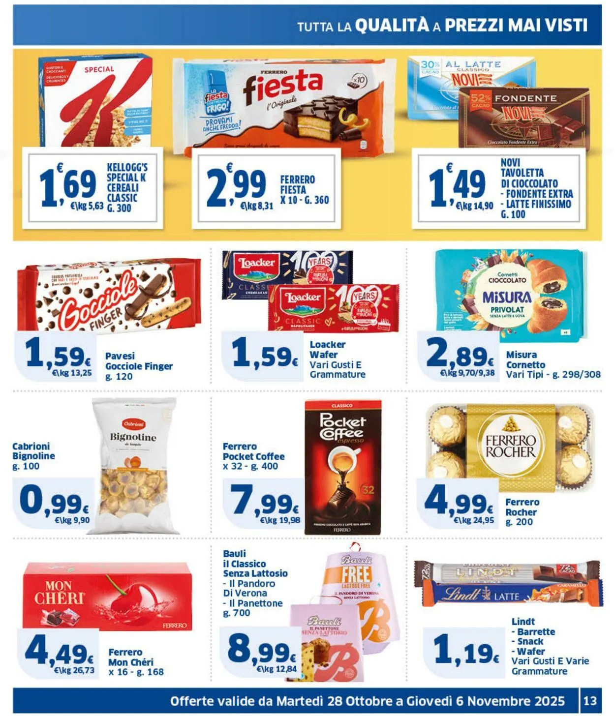 Sigma - Roma Volantino attuale da 28 ottobre a 6 novembre di 2025 - Pagina del volantino 13