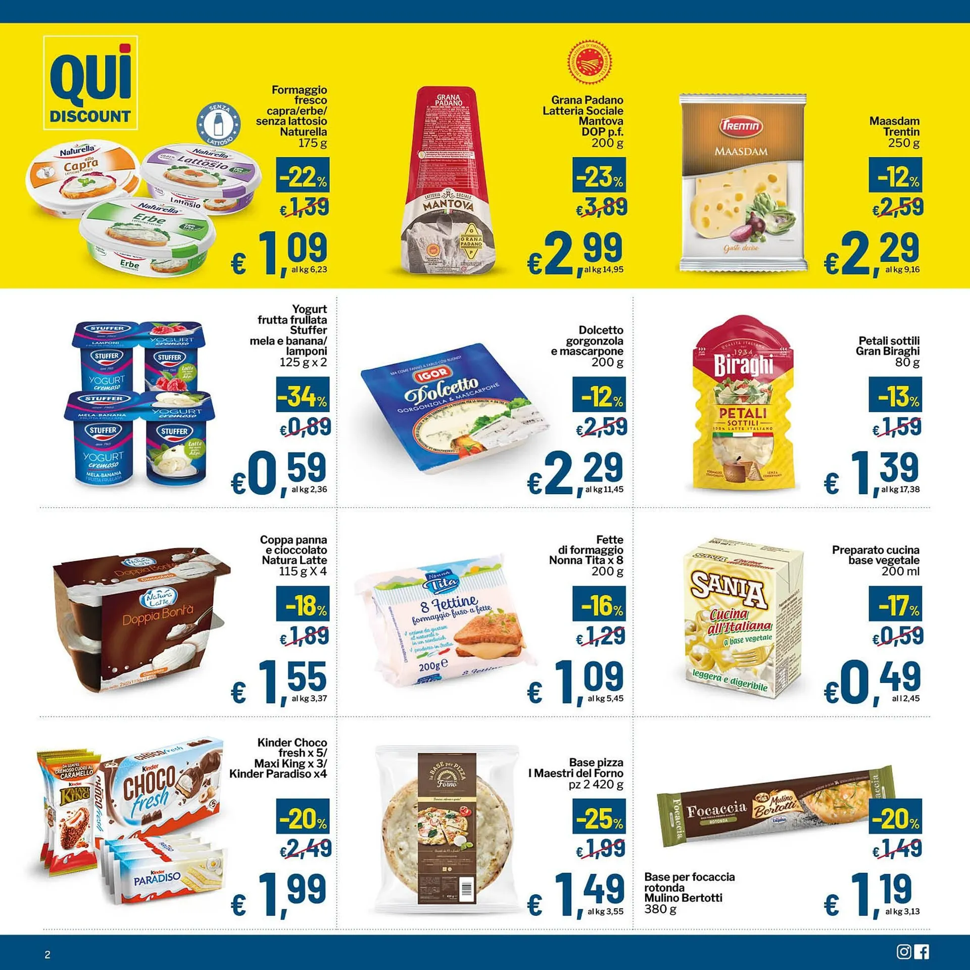 Volantino Qui Discount da 4 novembre a 16 novembre di 2025 - Pagina del volantino 2