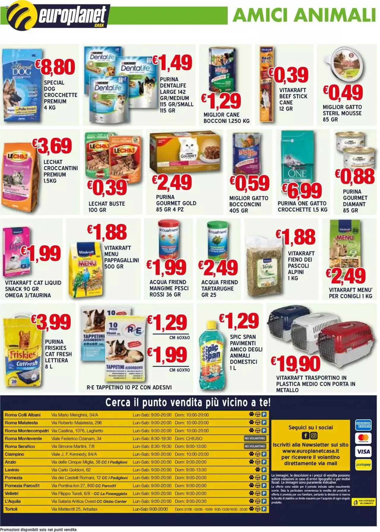 Volantino Europlanet Casa da 25 agosto a 10 settembre di 2023 - Pagina del volantino 16