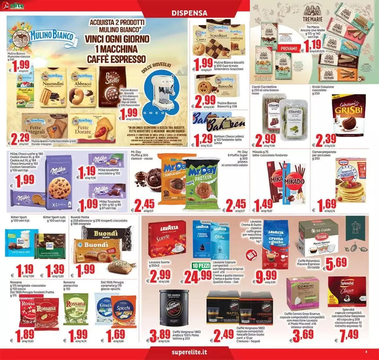 Volantino Elite Supermercati da 21 settembre a 1 ottobre di 2023 - Pagina del volantino 5