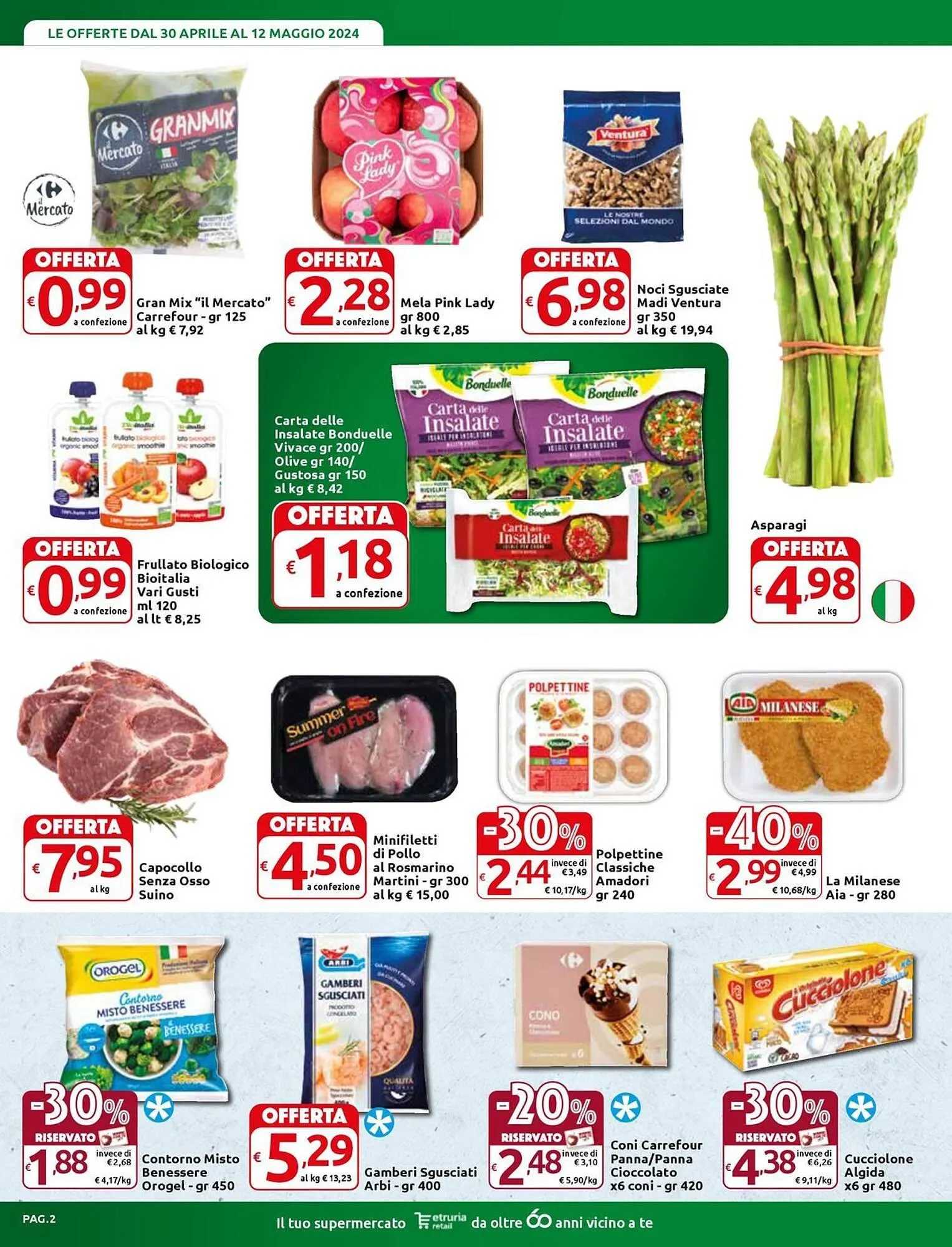 Volantino Carrefour Express da 30 aprile a 12 maggio di 2024 - Pagina del volantino 2