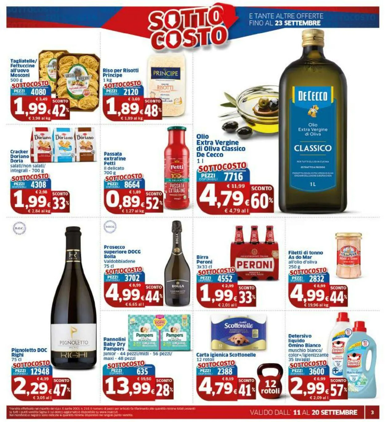 Sigma - Bologna Volantino attuale da 11 settembre a 23 settembre di 2025 - Pagina del volantino 3