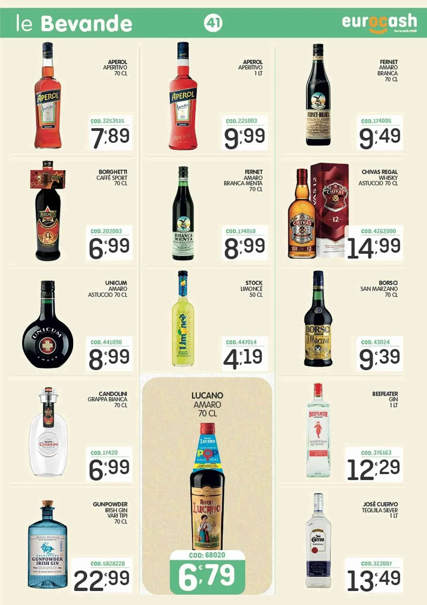 Volantino Eurocash da 16 marzo a 5 aprile di 2026 - Pagina del volantino 41