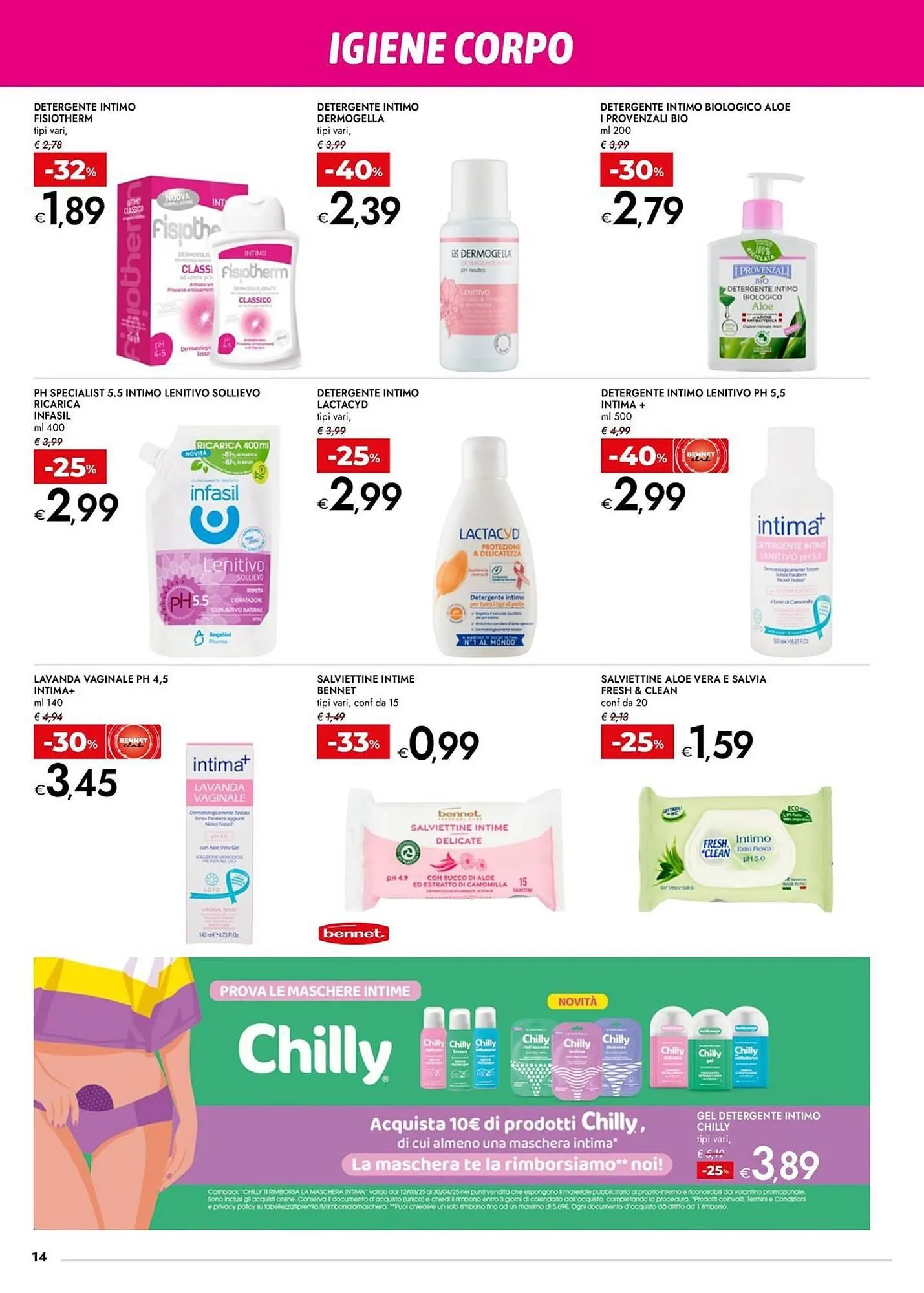 Volantino Bennet da 20 marzo a 2 aprile di 2025 - Pagina del volantino 14