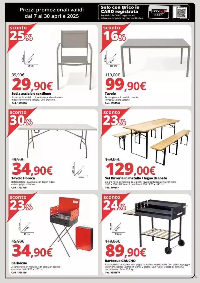 -10% da 7 aprile a 30 aprile di 2025 - Pagina del volantino 11