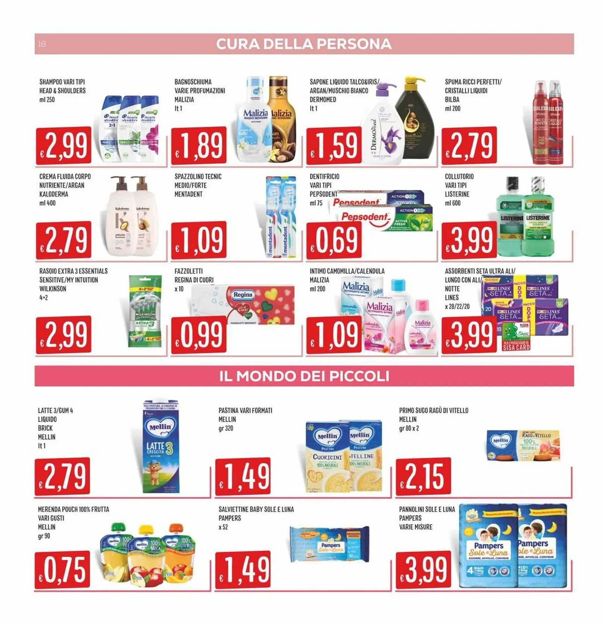 Volantino Sisa da 23 ottobre a 5 novembre di 2025 - Pagina del volantino 18