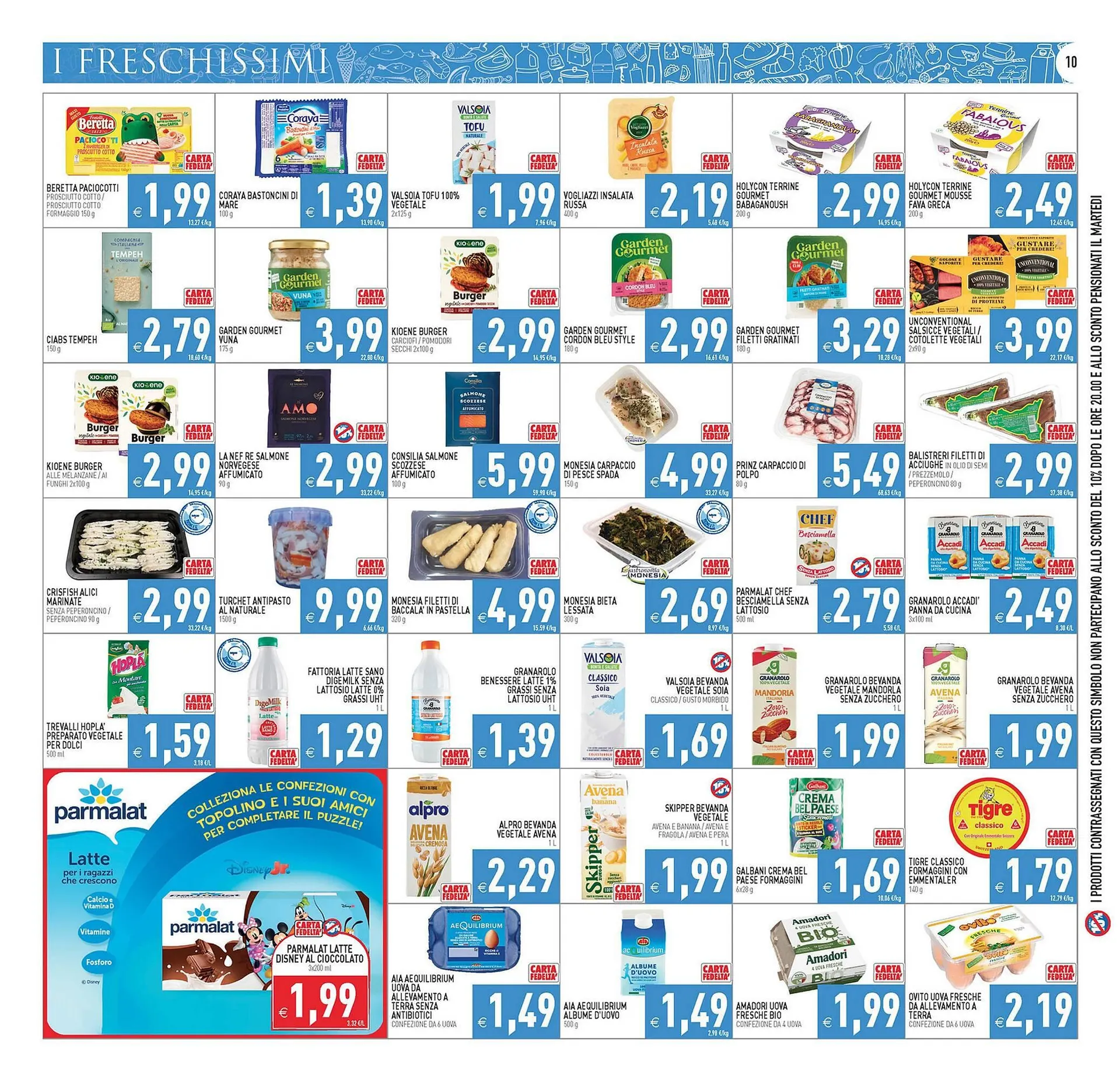 Volantino Supermercati Agorà da 25 luglio a 4 agosto di 2025 - Pagina del volantino 10