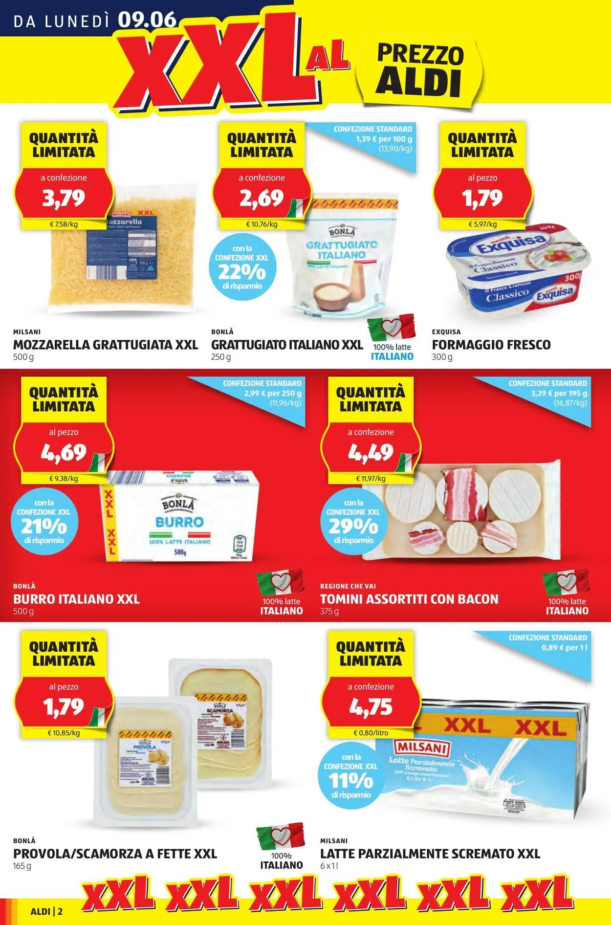 Aldi Volantino attuale da 9 giugno a 15 giugno di 2025 - Pagina del volantino 2