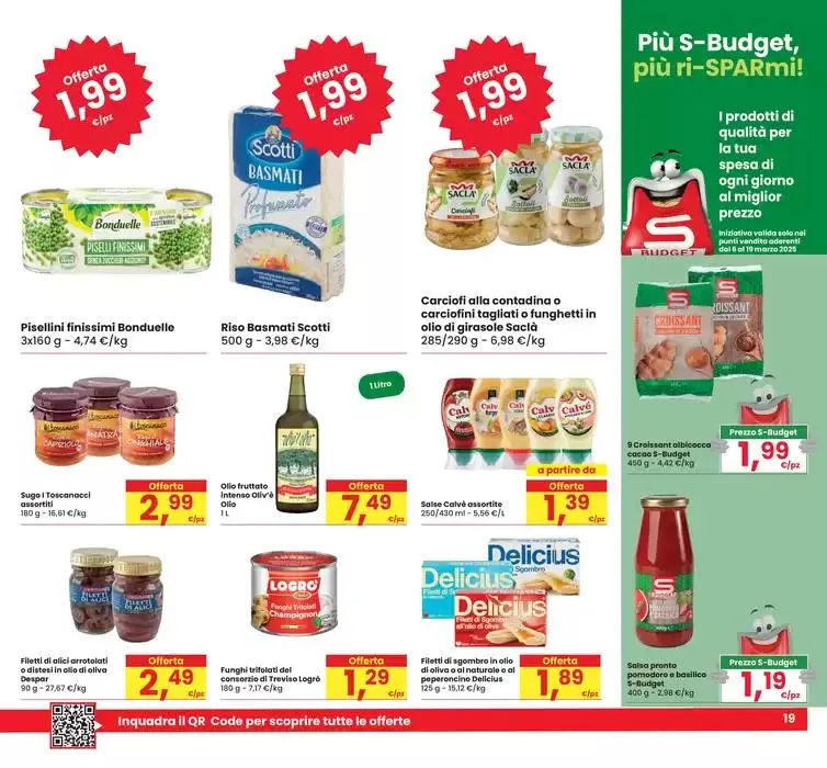 Sconti fino al 50%  da 6 marzo a 19 marzo di 2025 - Pagina del volantino 19