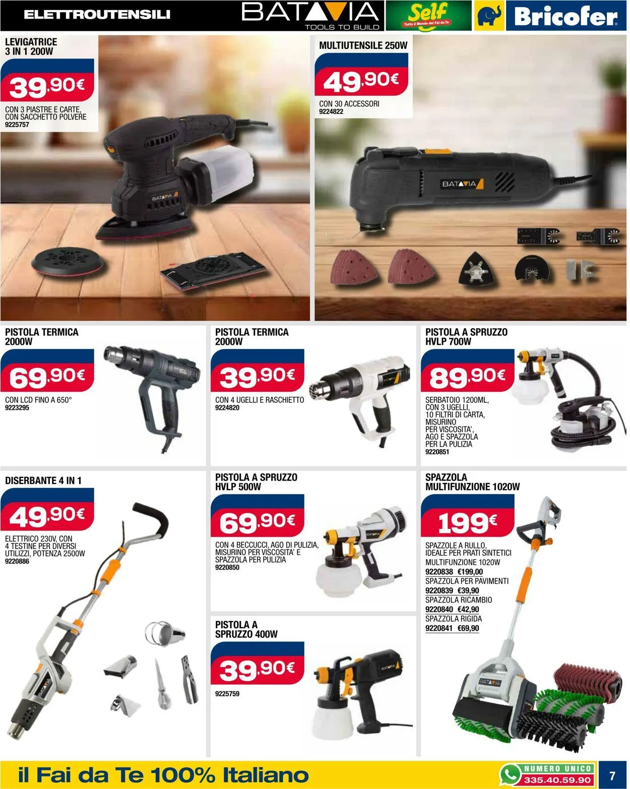 Bricofer - Modica Volantino attuale da 9 luglio a 23 luglio di 2025 - Pagina del volantino 7