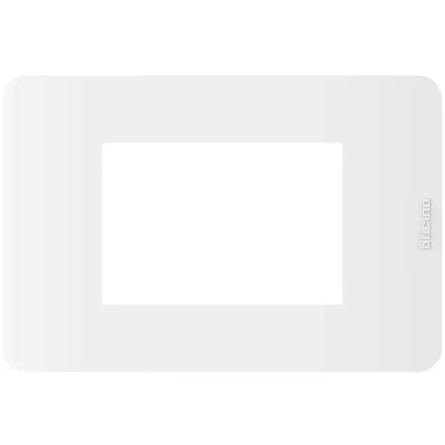 Placca 3 moduli serie MatixGO BTICINO bianco