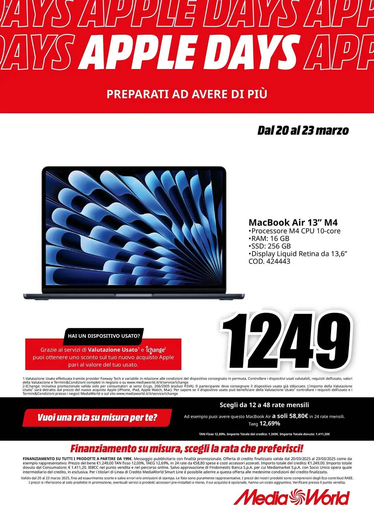 Volantino MediaWorld da 20 marzo a 23 marzo di 2025 - Pagina del volantino 10