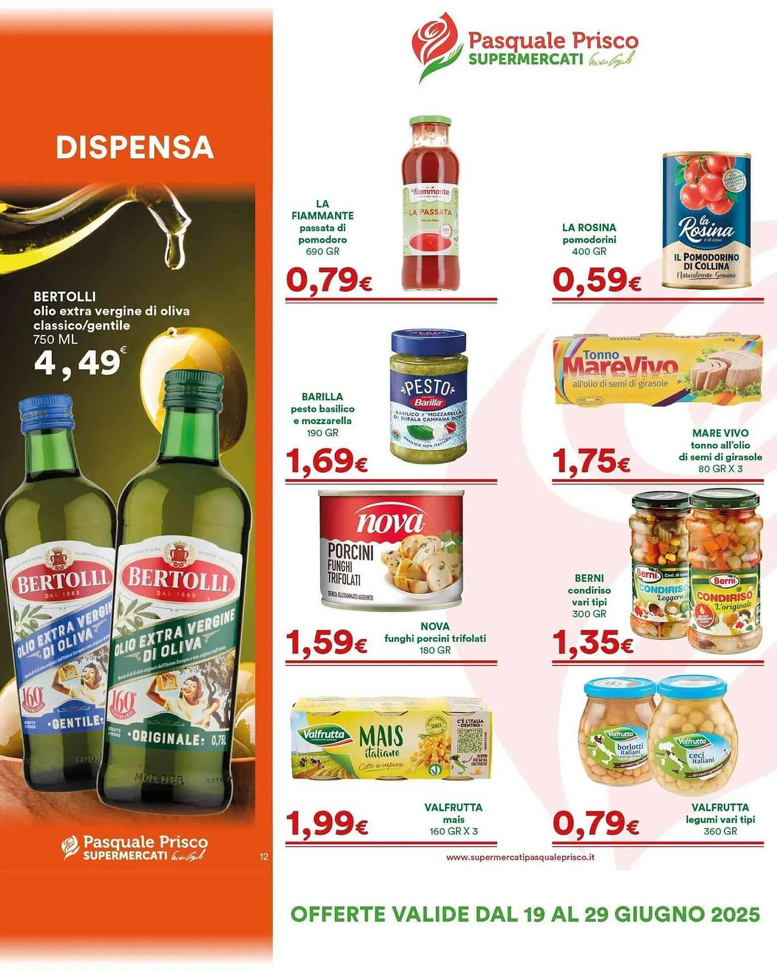 Volantino Supermercati Pasquale Prisco da 28 luglio a 10 agosto di 2025 - Pagina del volantino 12