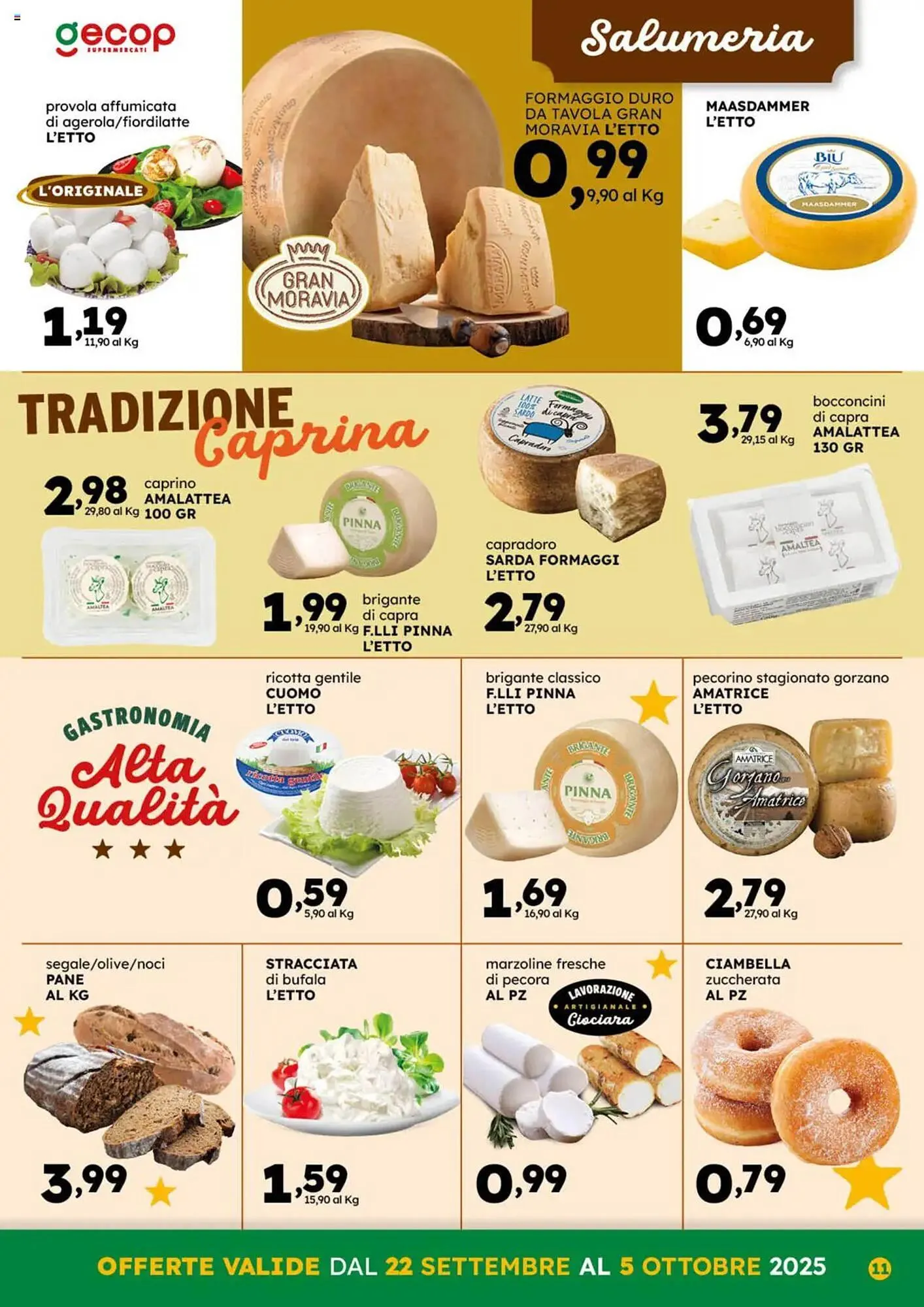 Volantino Gecop da 22 settembre a 5 ottobre di 2025 - Pagina del volantino 11