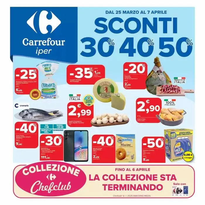 Sconti 30%40%50% da 25 marzo a 7 aprile di 2025 - Pagina del volantino 1