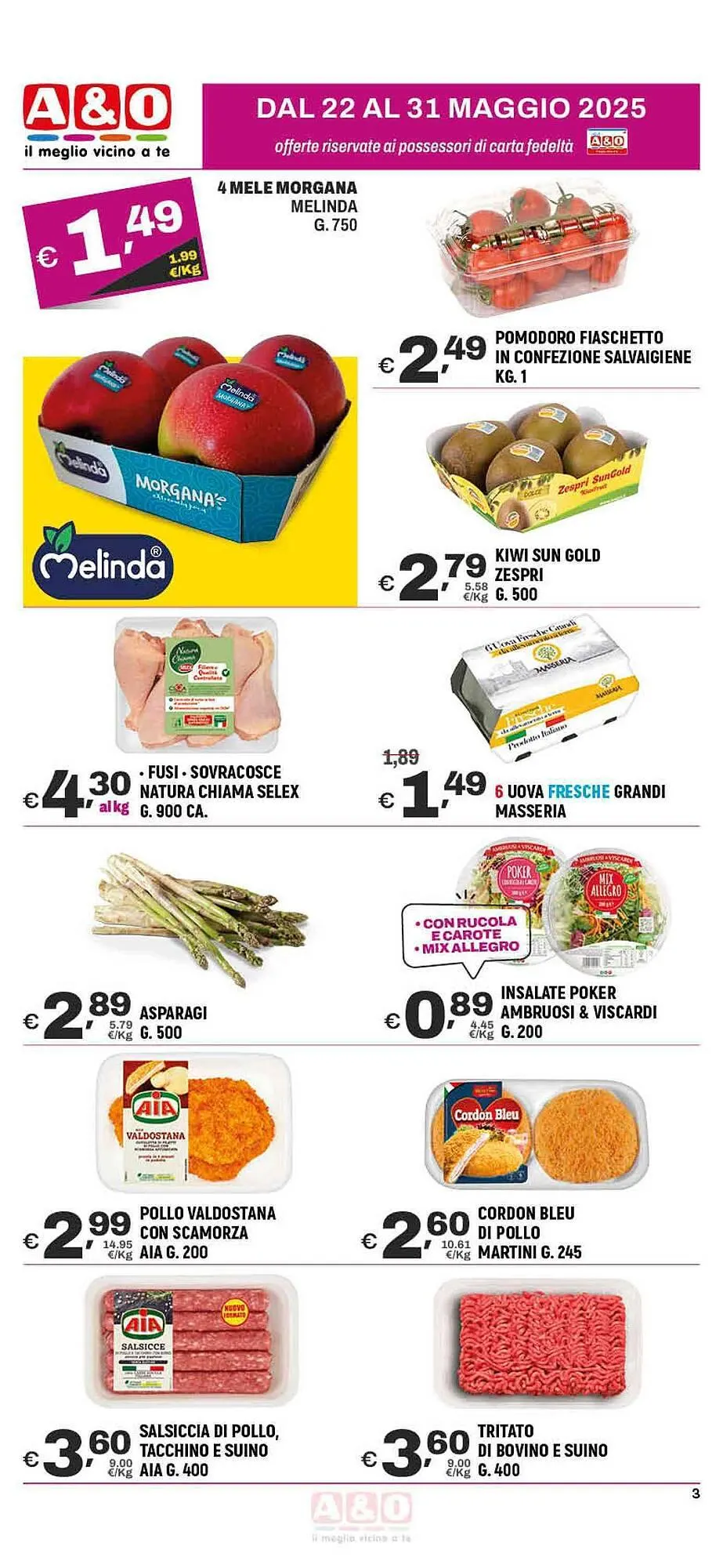 Volantino A&O da 22 maggio a 31 maggio di 2025 - Pagina del volantino 3