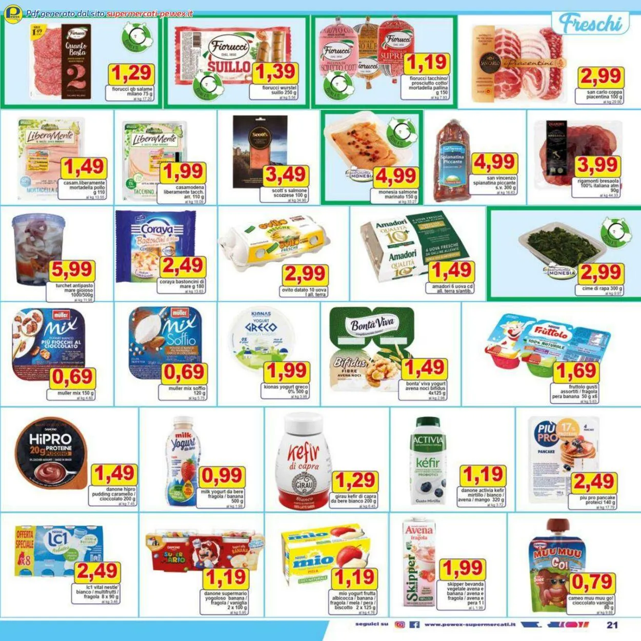 Pewex Volantino attuale da 24 giugno a 8 luglio di 2025 - Pagina del volantino 21