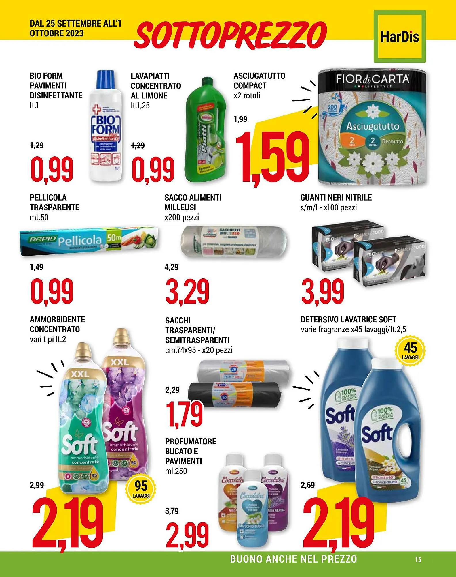 Volantino Hardis da 25 settembre a 1 ottobre di 2023 - Pagina del volantino 15
