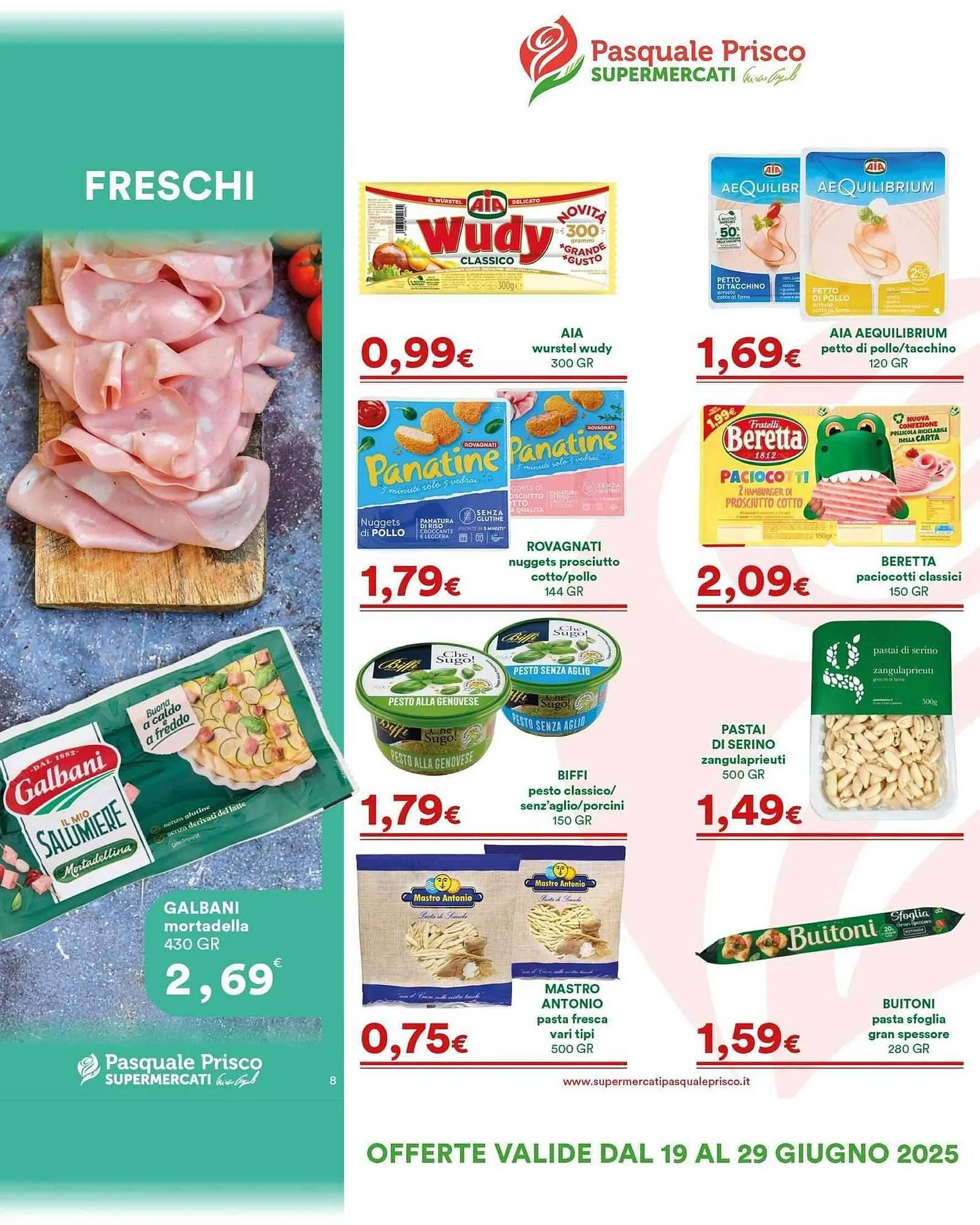 Volantino Supermercati Pasquale Prisco da 28 luglio a 10 agosto di 2025 - Pagina del volantino 8