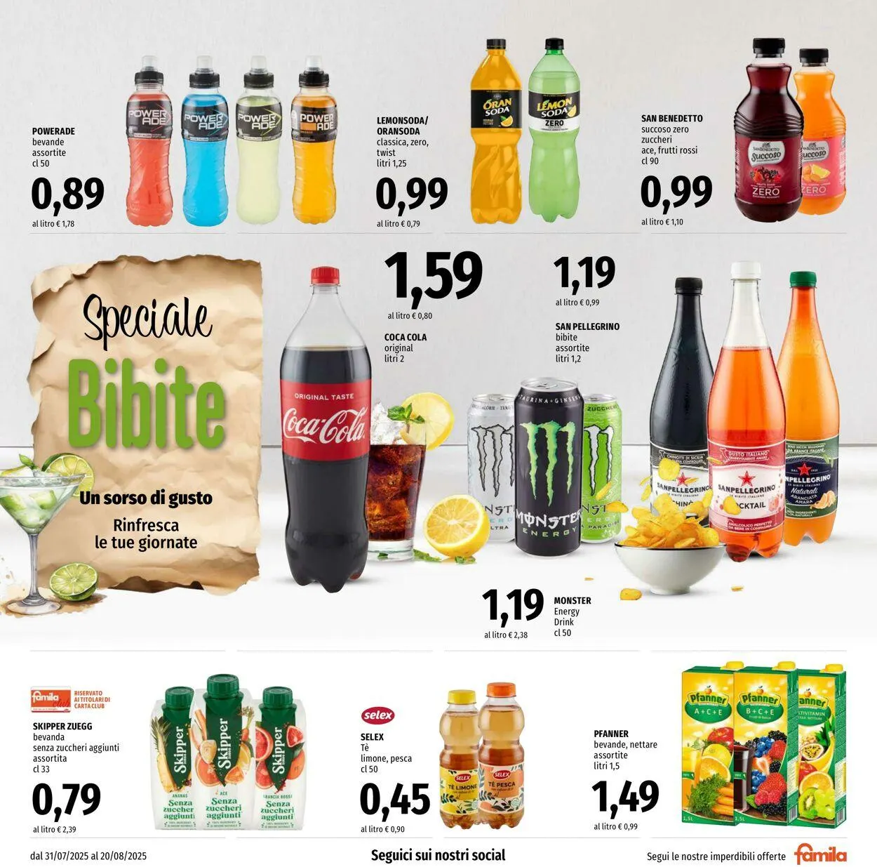 Famila Volantino attuale da 31 luglio a 20 agosto di 2025 - Pagina del volantino 11