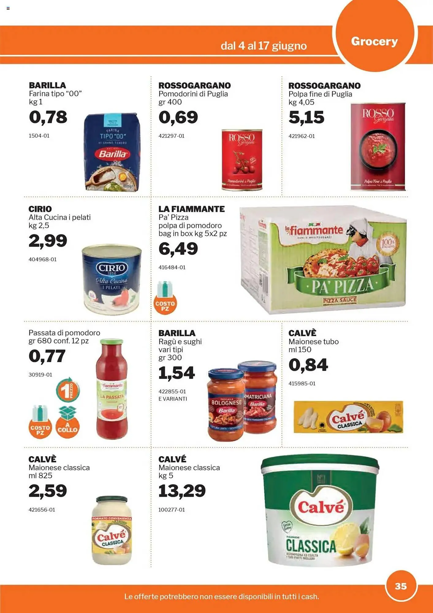 Volantino GrosMarket da 4 giugno a 17 giugno di 2025 - Pagina del volantino 35
