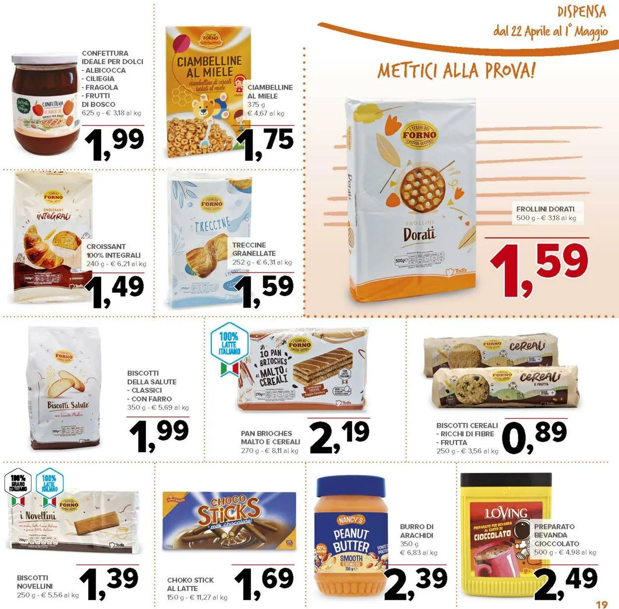 Todis Volantino attuale da 11 giugno a 25 giugno di 2025 - Pagina del volantino 19