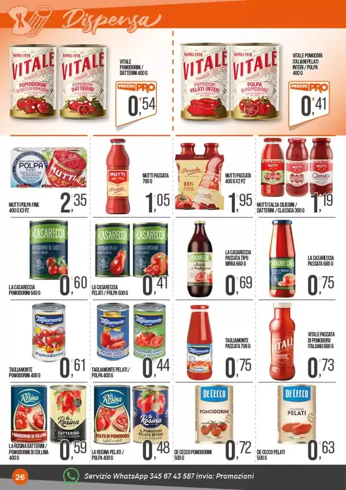 Da noi ogni dettaglio fa la differenza! da 12 maggio a 25 maggio di 2025 - Pagina del volantino 26