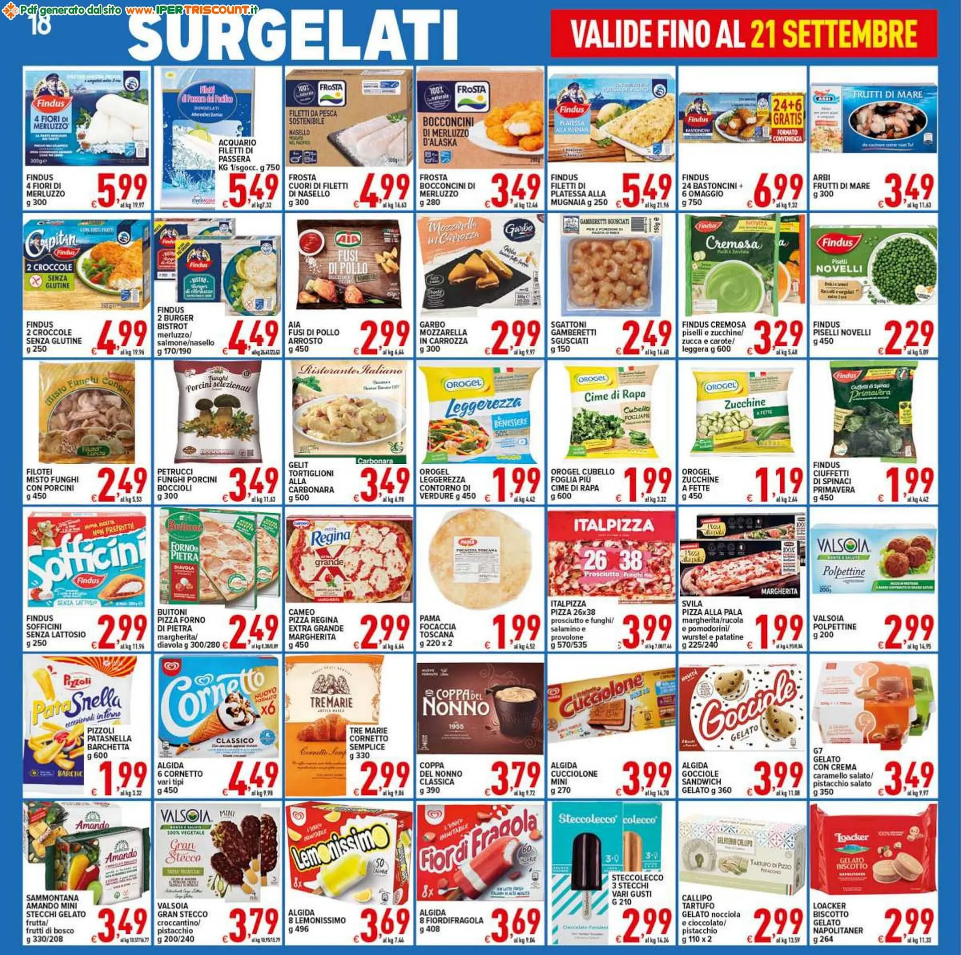Volantino Iper Triscount da 13 settembre a 21 settembre di 2023 - Pagina del volantino 18