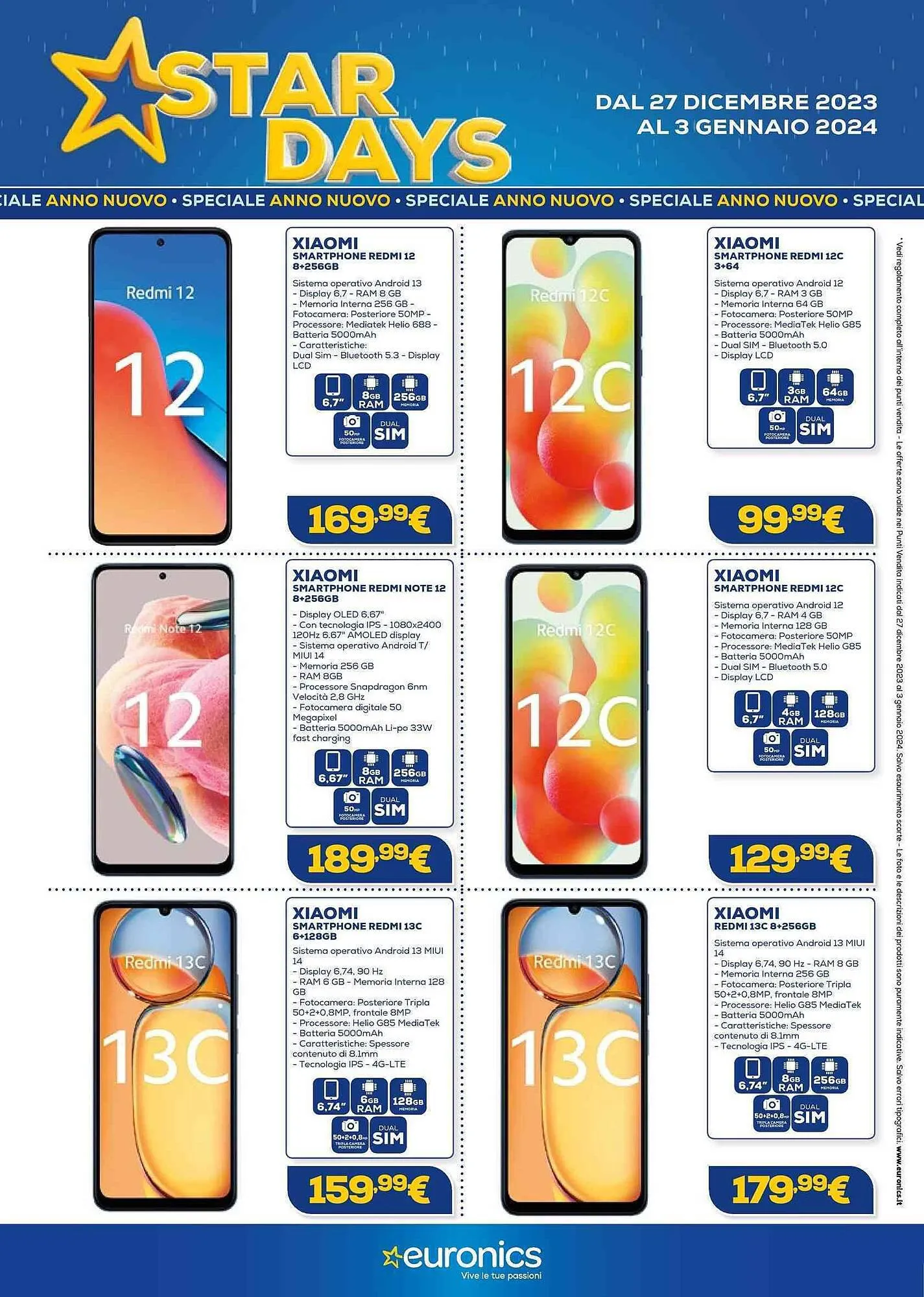 Volantino Euronics da 27 dicembre a 3 gennaio di 2024 - Pagina del volantino 7