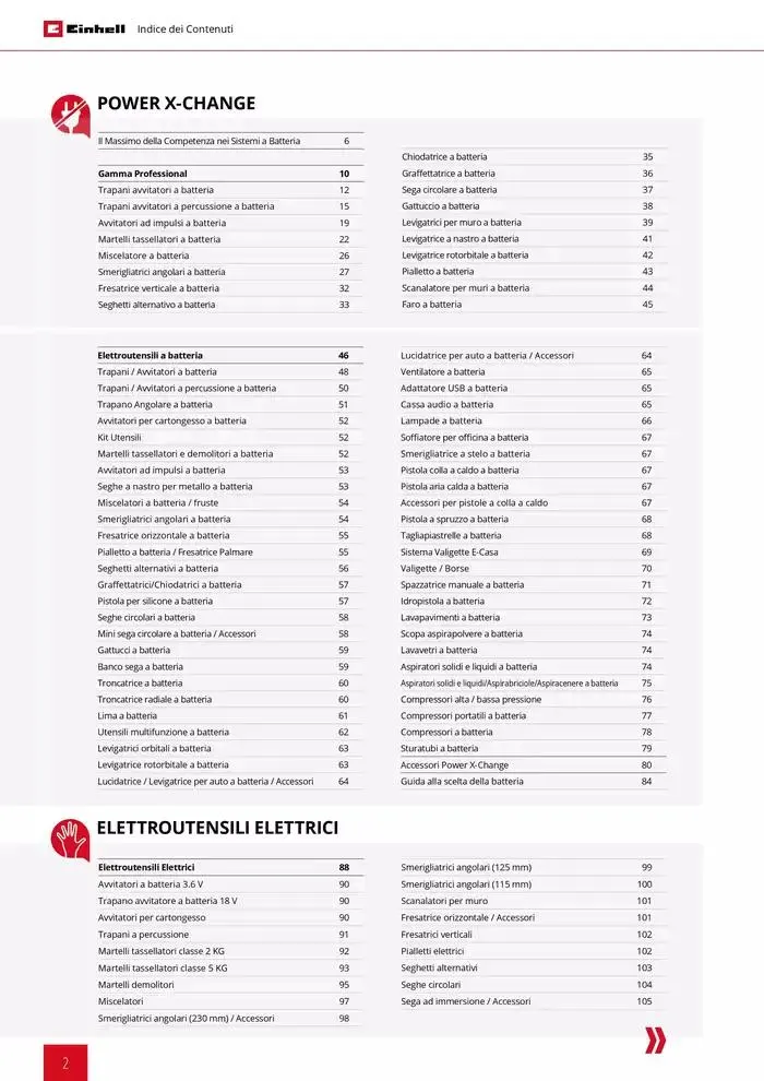 Elettroutensili 2025 da 11 febbraio a 31 dicembre di 2025 - Pagina del volantino 2