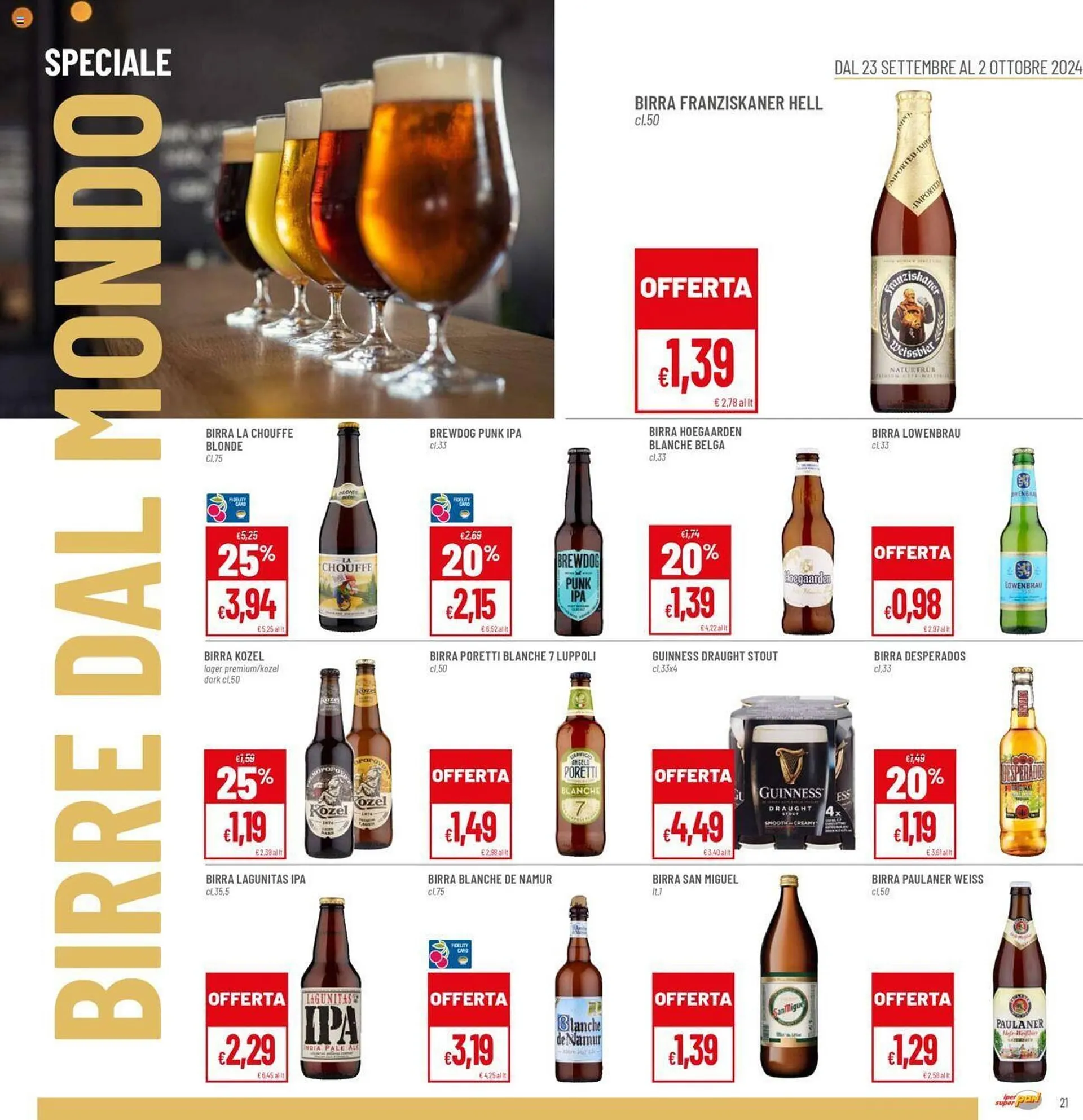 Volantino Pan da 23 settembre a 2 ottobre di 2024 - Pagina del volantino 21