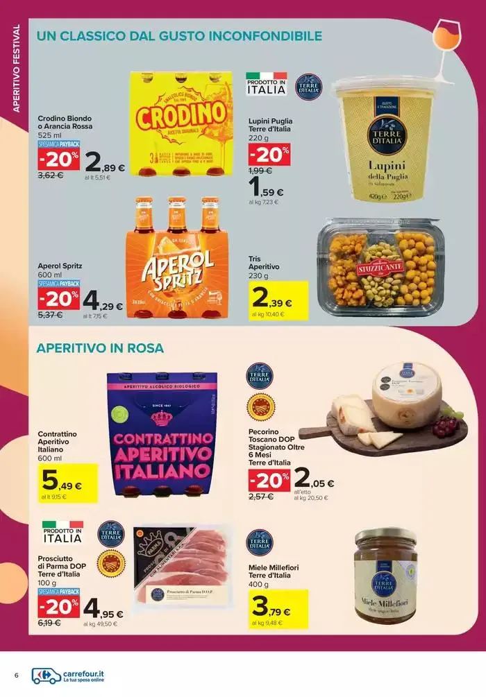 Aperitivo festival da 12 maggio a 31 maggio di 2025 - Pagina del volantino 6