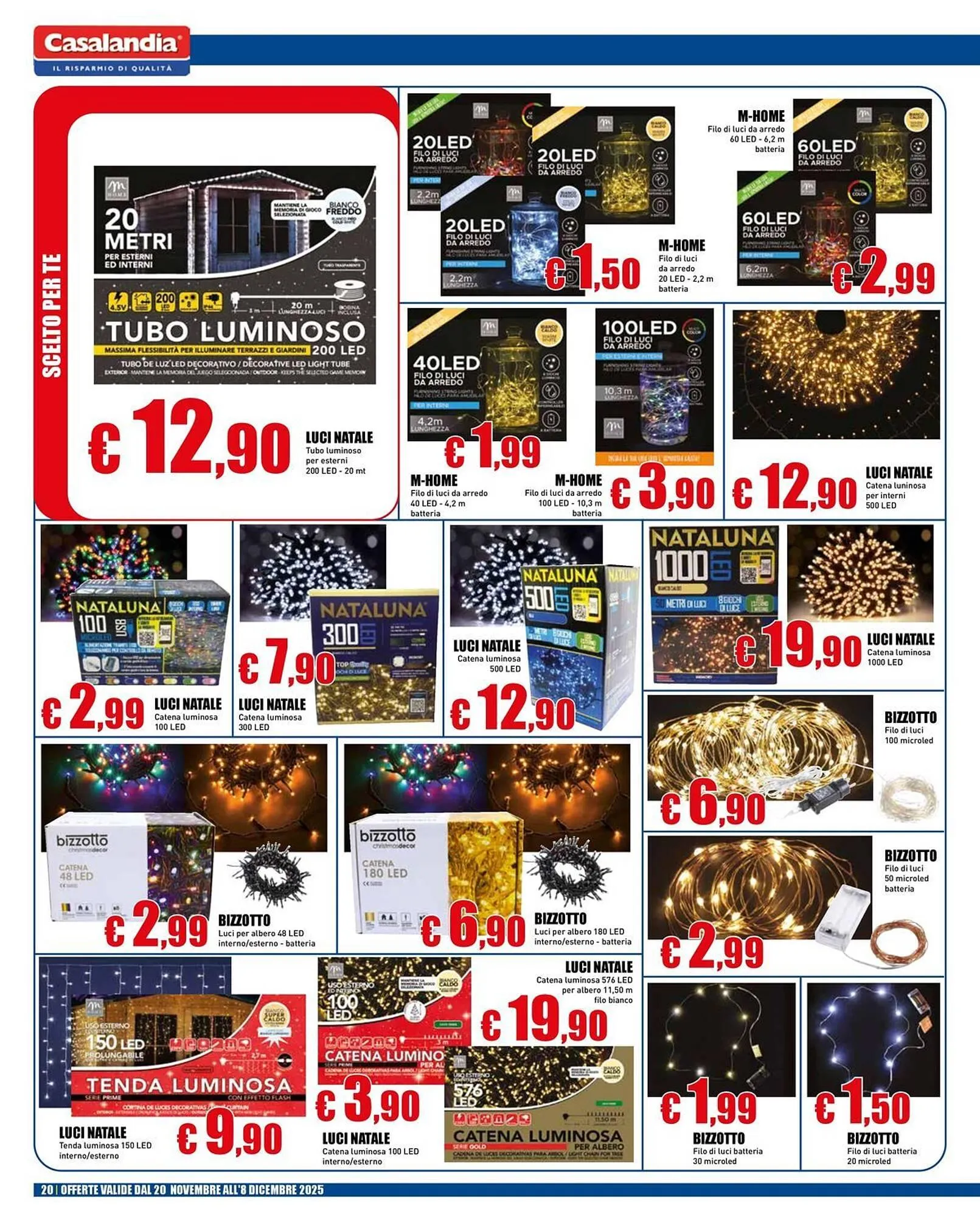 Volantino Casalandia da 20 novembre a 8 dicembre di 2025 - Pagina del volantino 20