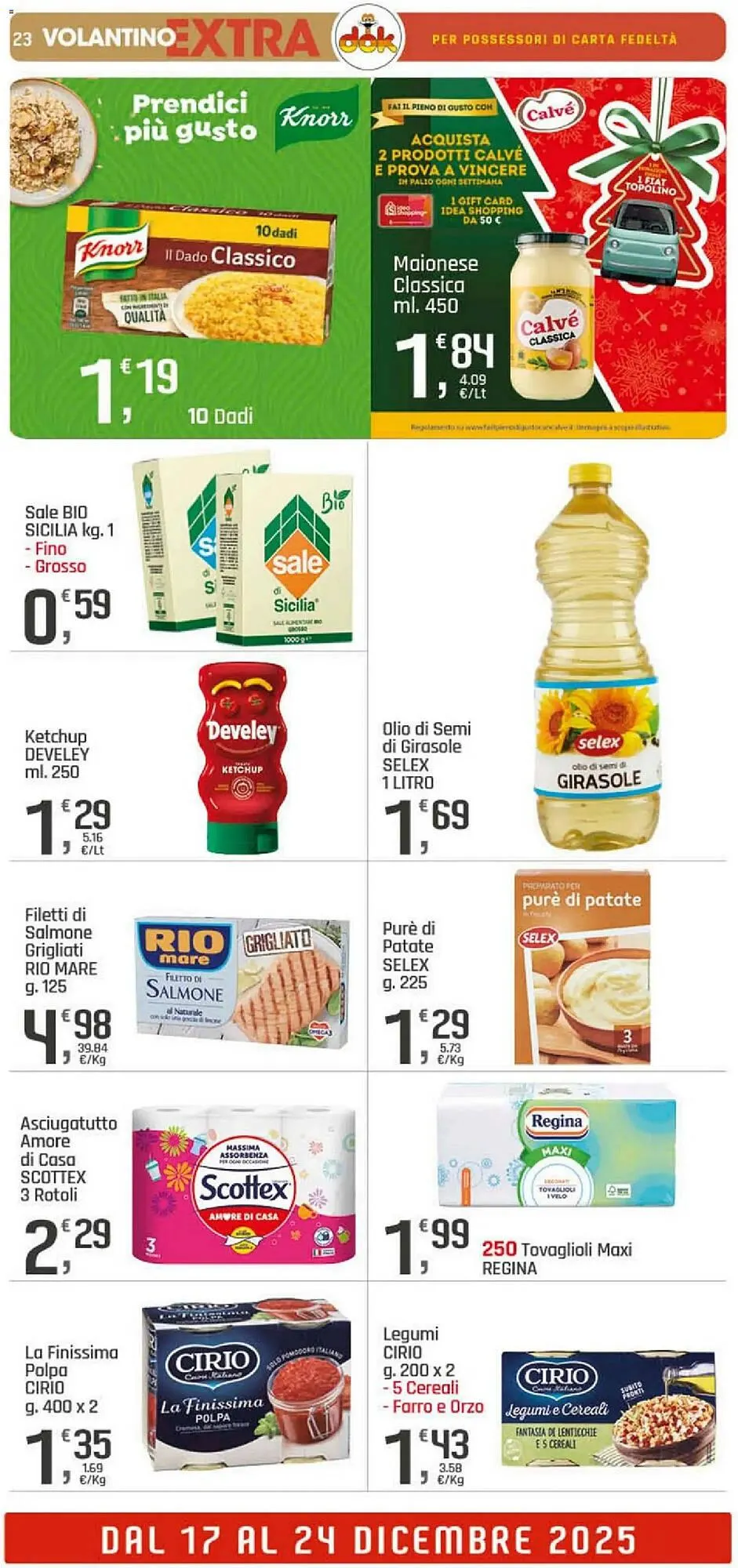 Volantino Supermercati Dok da 17 dicembre a 24 dicembre di 2025 - Pagina del volantino 23