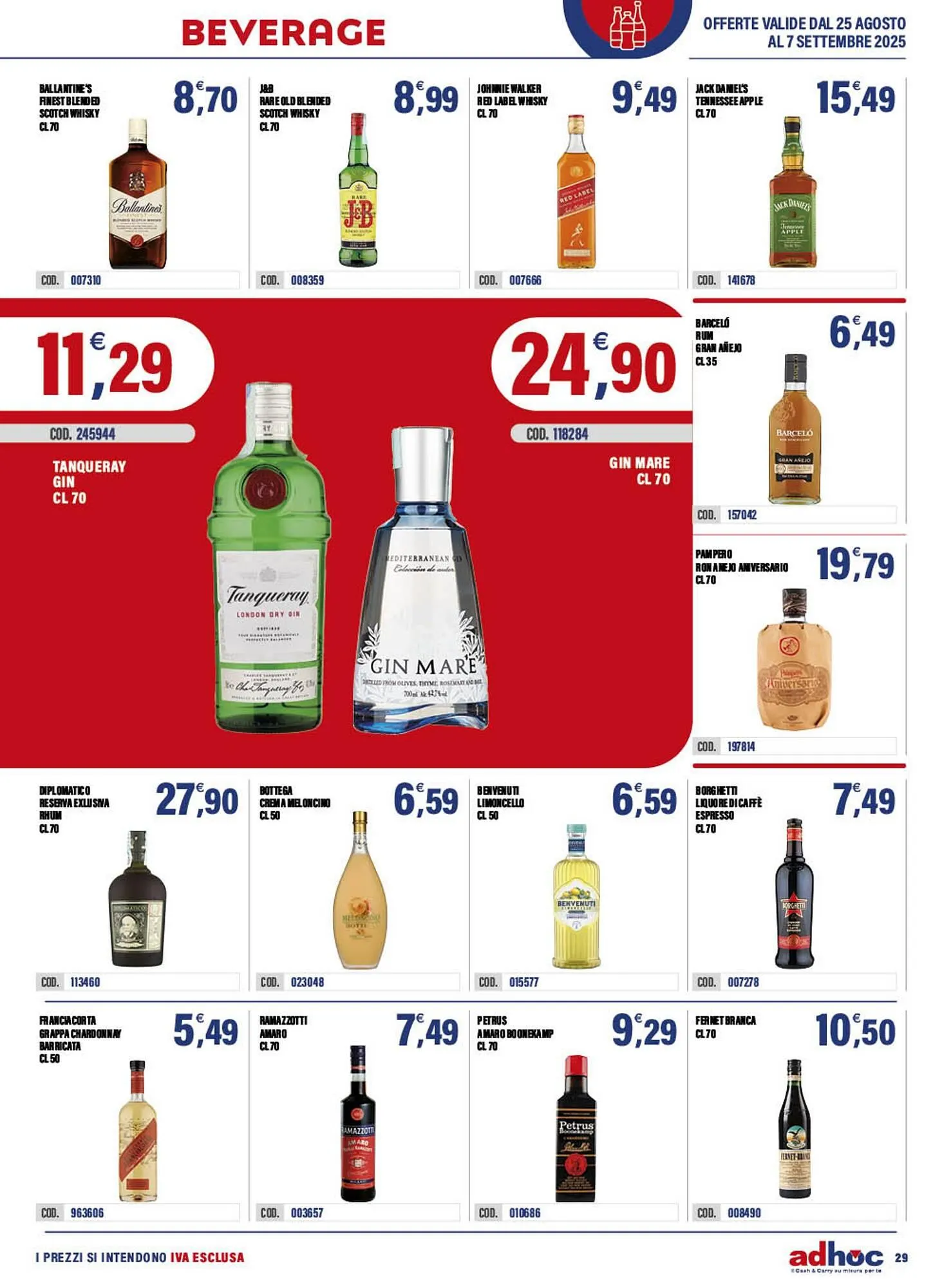 Volantino Adhoc da 25 agosto a 7 settembre di 2025 - Pagina del volantino 29