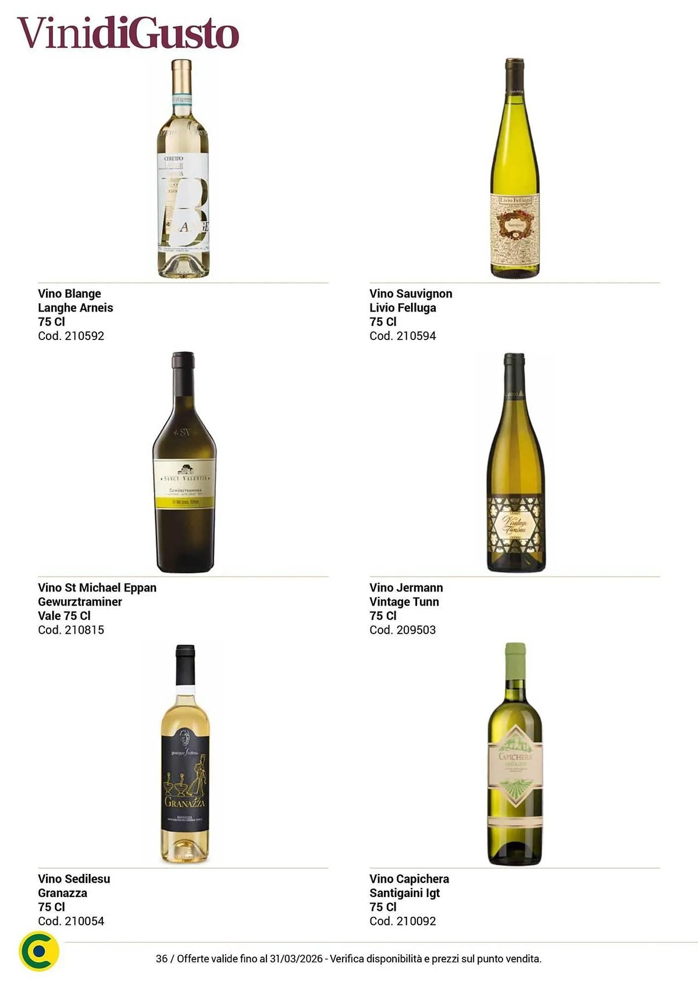 Volantino Centro Cash da 6 dicembre a 31 marzo di 2026 - Pagina del volantino 36