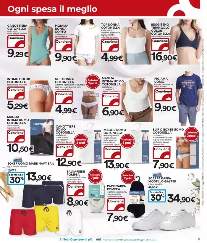 Grandi marche 30% 40% 50% da 8 maggio a 21 maggio di 2025 - Pagina del volantino 35