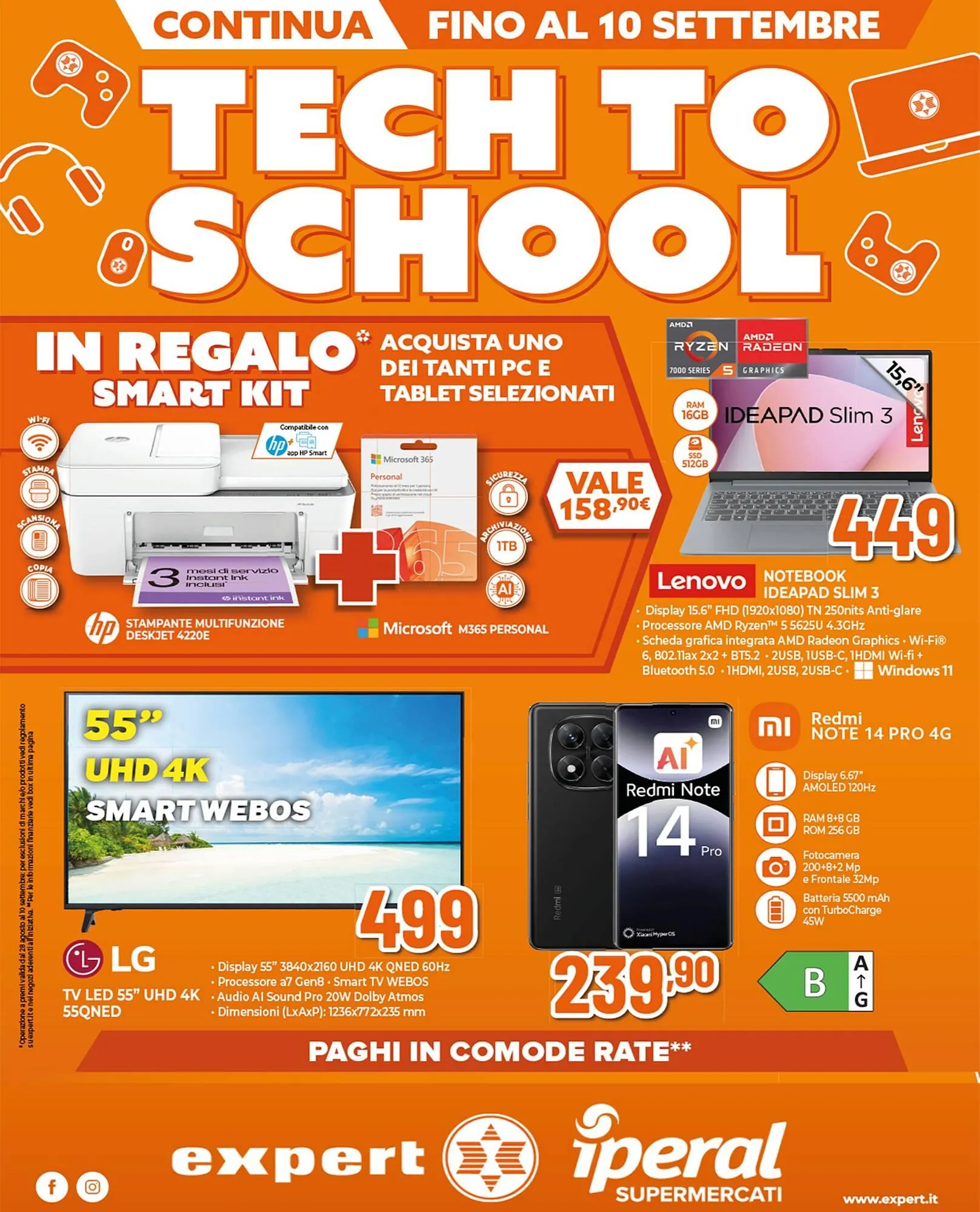 volantino Iperal da 28 agosto a 10 settembre di 2025 - Pagina del volantino 1