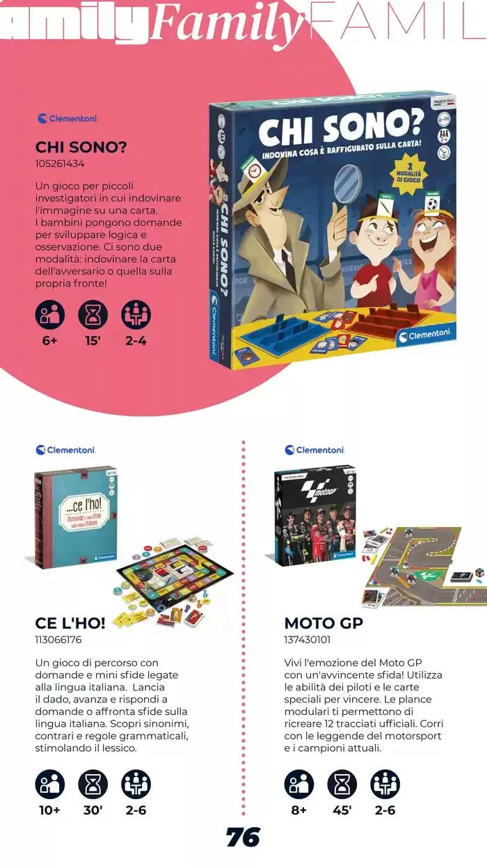 Catalogo Giochi di Società da 1 marzo a 15 marzo di 2025 - Pagina del volantino 76