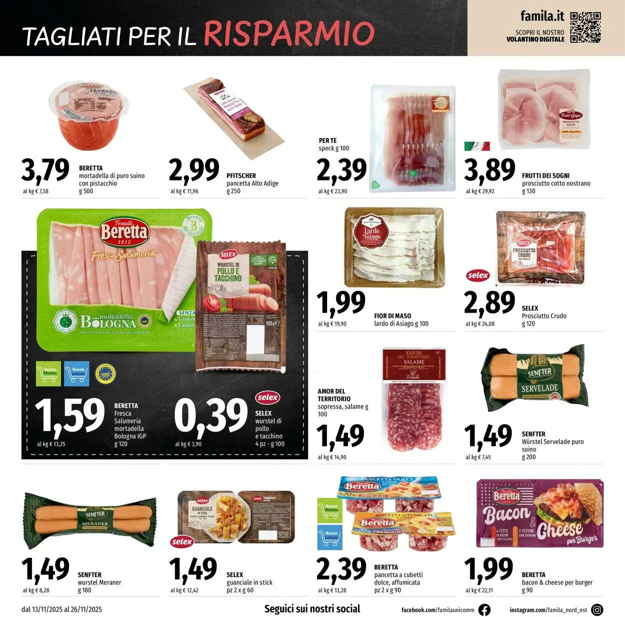 Famila Volantino attuale da 13 novembre a 26 novembre di 2025 - Pagina del volantino 6