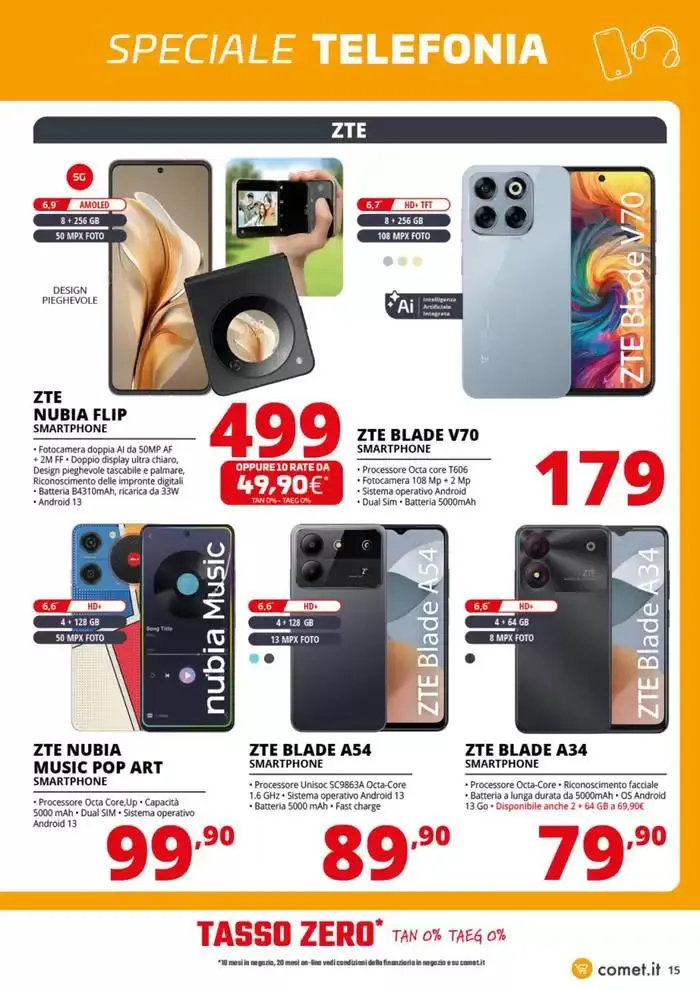 Speciale Telefonia da Comet! da 3 aprile a 16 aprile di 2025 - Pagina del volantino 15