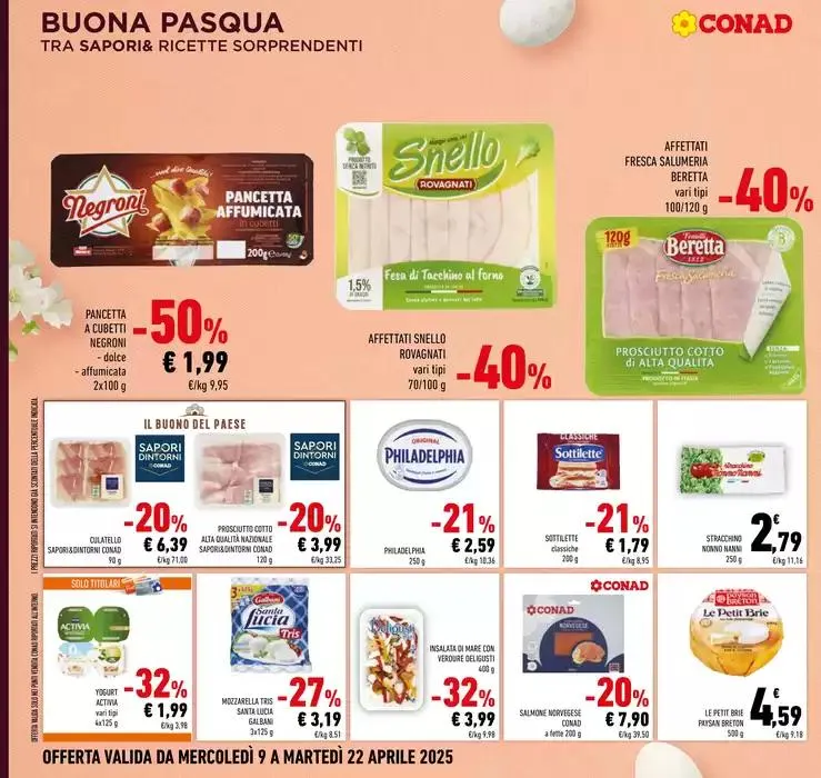 Buona Pasqua da 9 aprile a 22 aprile di 2025 - Pagina del volantino 18