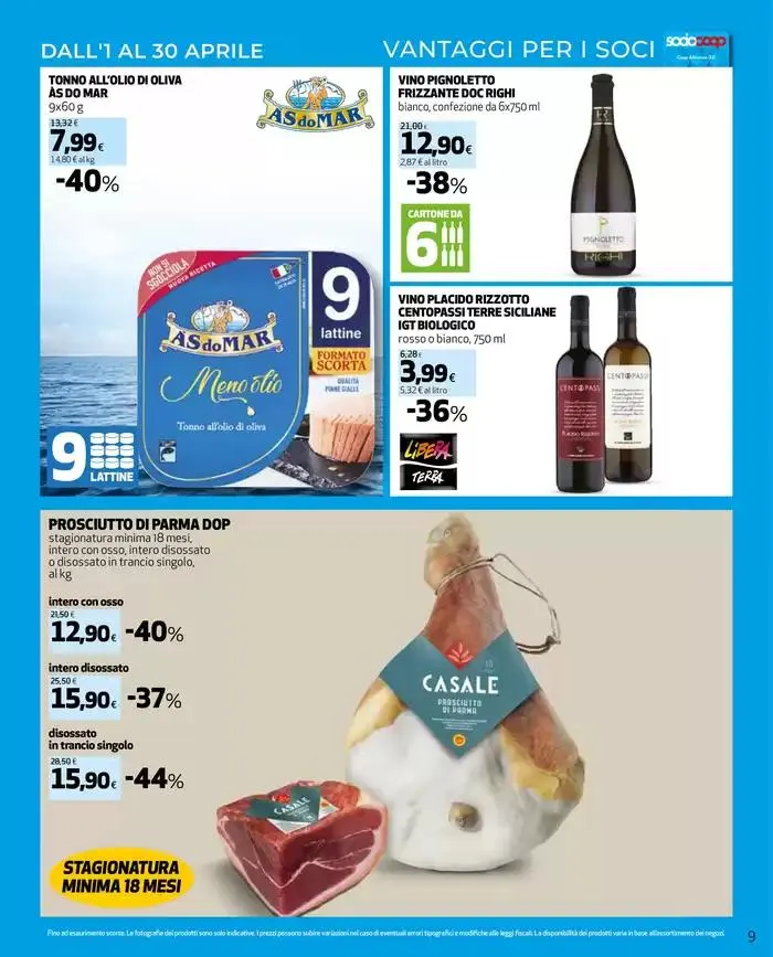 Buona Pasqua da 10 aprile a 22 aprile di 2025 - Pagina del volantino 9