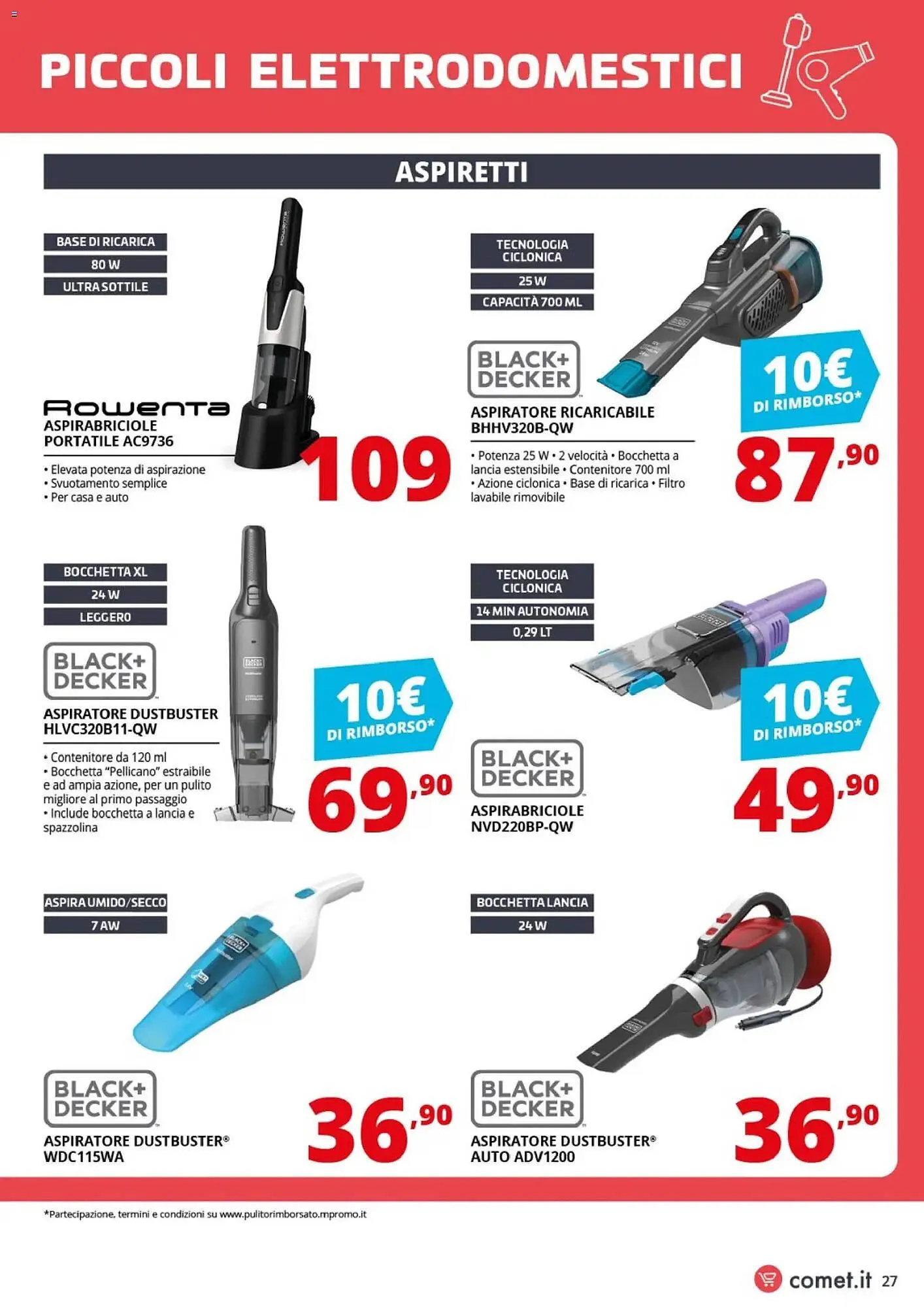 Volantino Comet da 20 marzo a 8 aprile di 2026 - Pagina del volantino 27