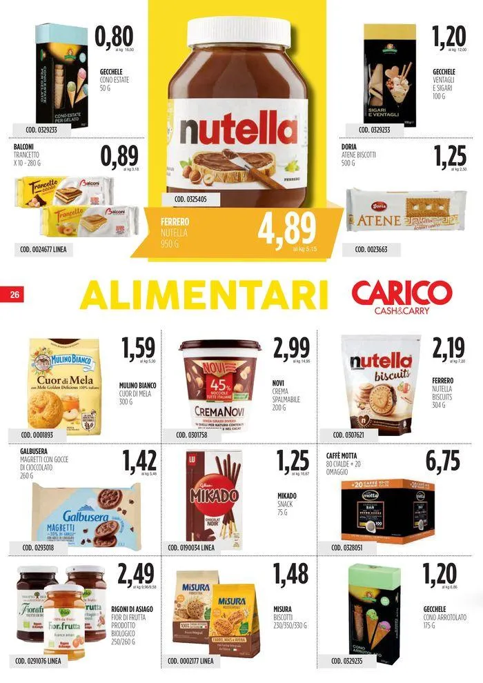 Carico Cash & Carry  da 1 agosto a 15 agosto di 2024 - Pagina del volantino 26