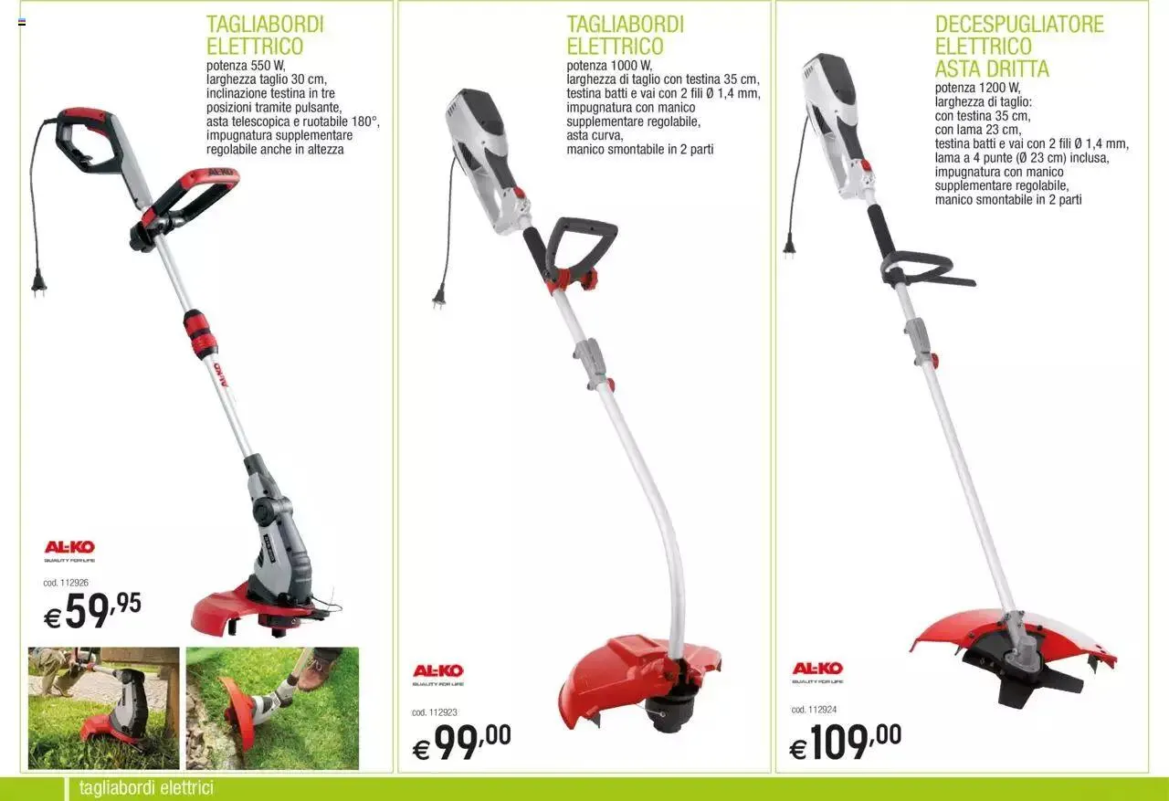 Brico OK - Catalogo macchine da giardino da 24 aprile a 31 dicembre di 2023 - Pagina del volantino 3