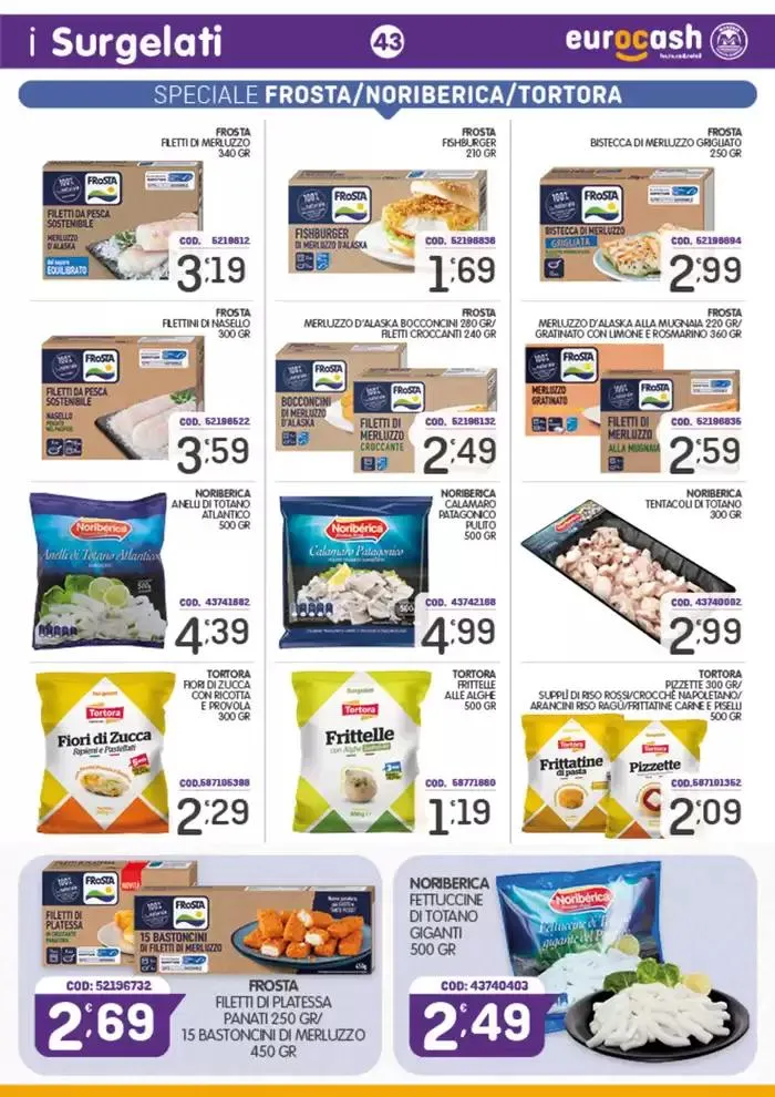 Offerte valide 2 al 19 gennaio  da 3 gennaio a 19 gennaio di 2025 - Pagina del volantino 43