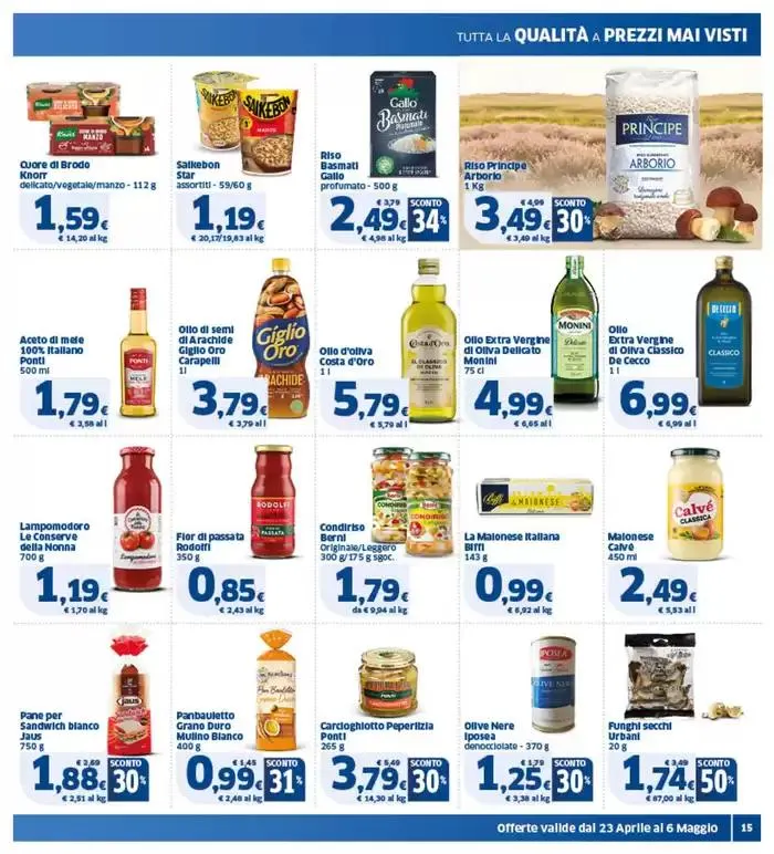 Offerte in forma da 23 aprile a 6 maggio di 2025 - Pagina del volantino 15