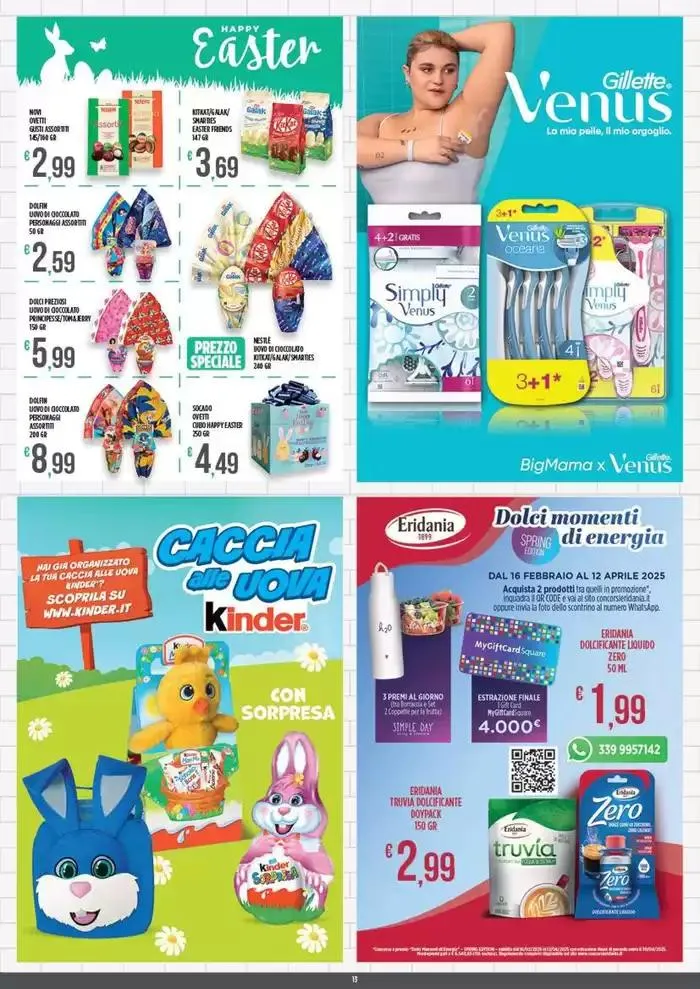 Aria di Paqua da 24 marzo a 6 aprile di 2025 - Pagina del volantino 13