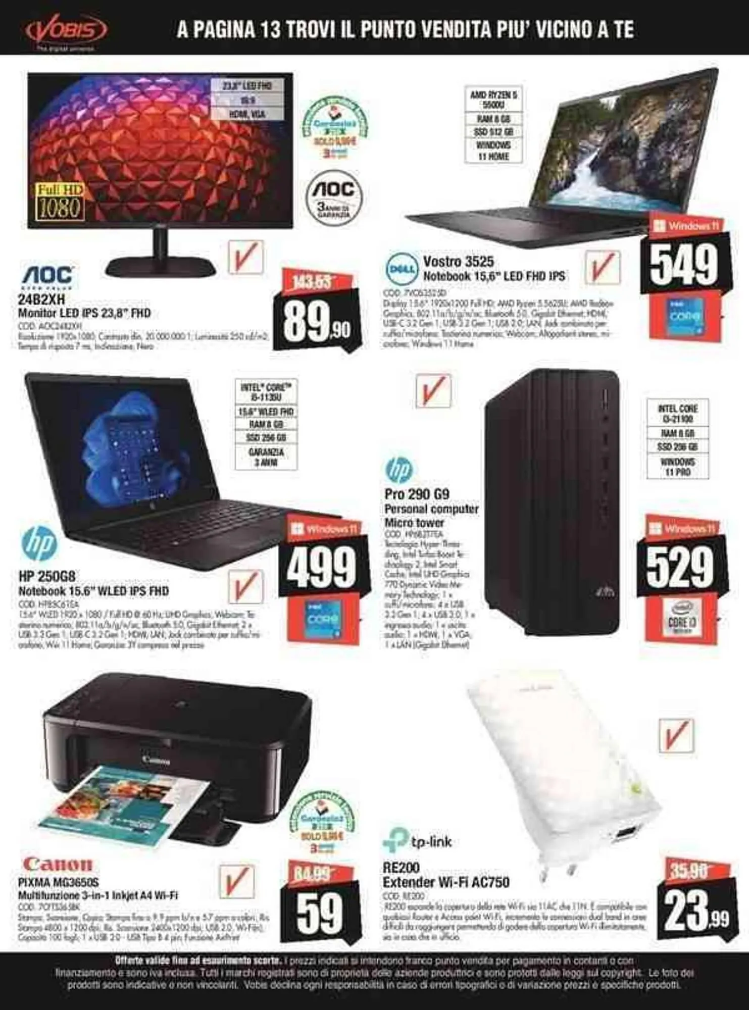 Volantino Vobis da 24 ottobre a 30 novembre di 2023 - Pagina del volantino 16